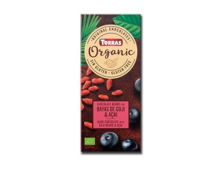 Chocolate negro con Bayas de Goji y Açaí