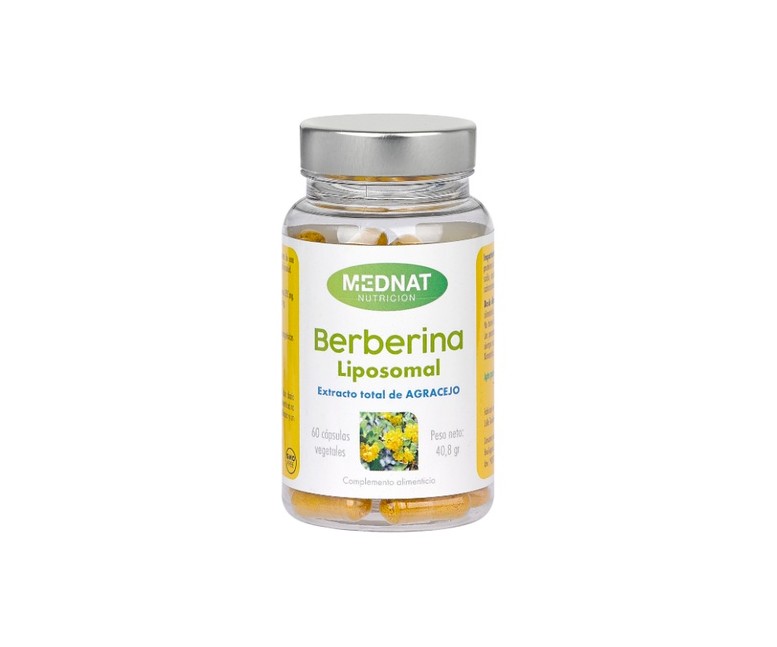 Berberina liposomal 60 cápsulas vegetales MEDNAT