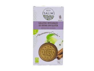 Galletas de avena manzana canela Bio