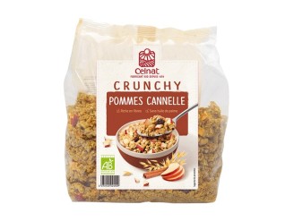 Muesli crunchy manzanas y canela Bio