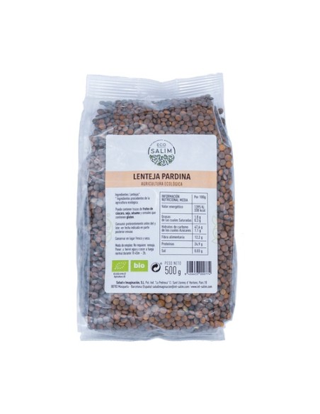 Lentejas pardinas 500 g Eco Salim
