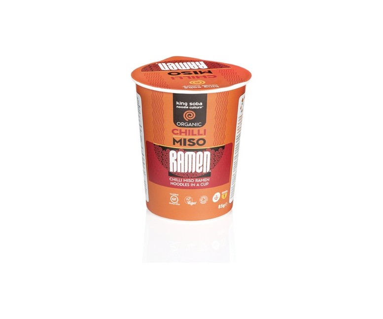 Ramen de miso con chili (taza) 85 g King Soba