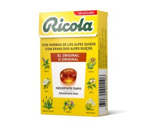 Caramelos con hierbas de los Alpes suizos sin azúcar