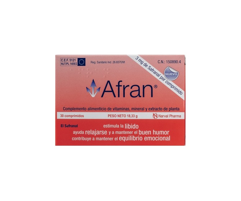 Afran 30 comprimidos Narval Pharma