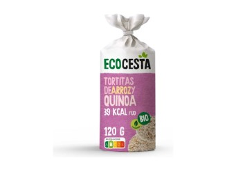 Tortitas de arroz y quinoa bio