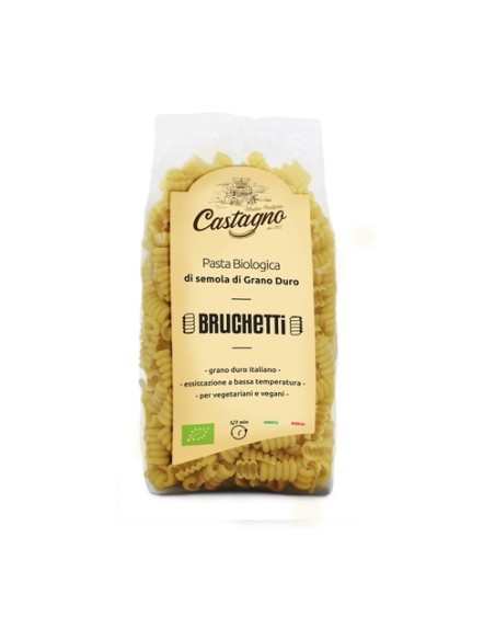 Bruchetti de trigo duro con puerro Eco 500 g Castagno