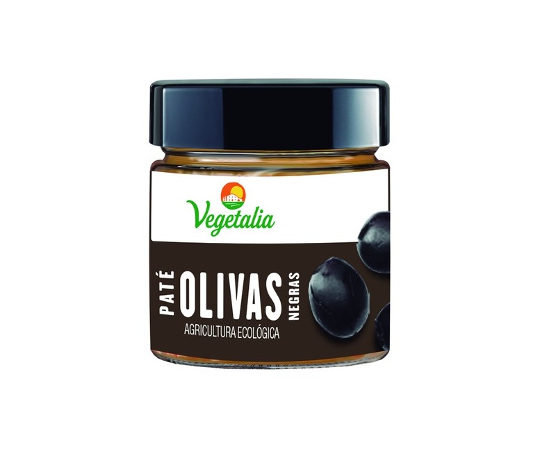 Paté de Olivas Negras Bio 180 g Vegetalia