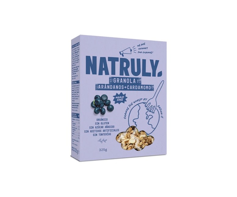Granola Arándanos y Cardamomo BIO 325 g Natruly