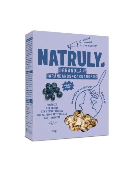 Granola Arándanos y Cardamomo BIO 325 g Natruly