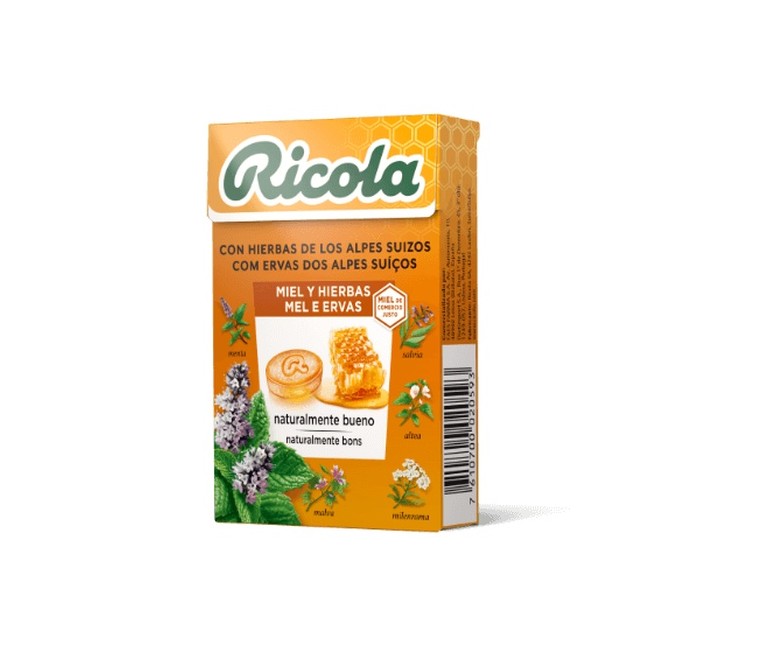 Caramelos miel y hierbas 50 g (Miel) Ricola