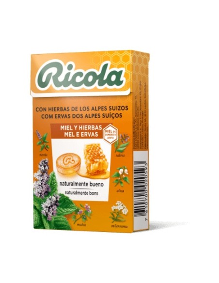 Caramelos miel y hierbas 50 g (Miel) Ricola