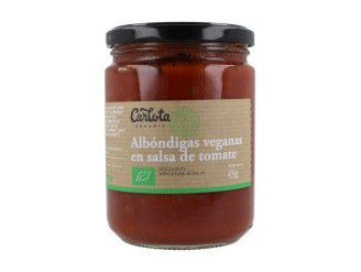 Albóndigas Veganas en Salsa de Tomate
