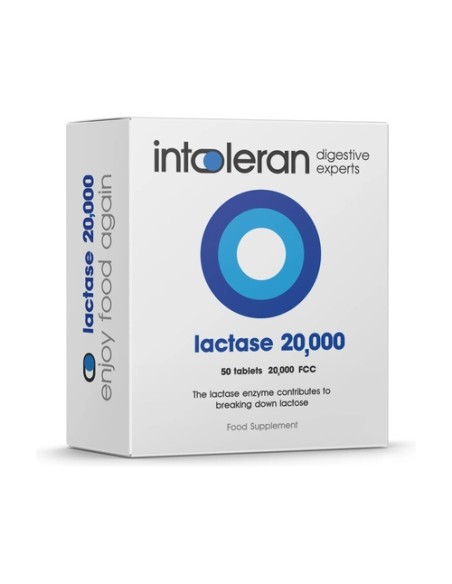 Lactasa 20.000 50 comprimidos Intoleran