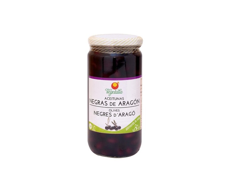 Olivas negras de Aragón 390 g Vegetalia