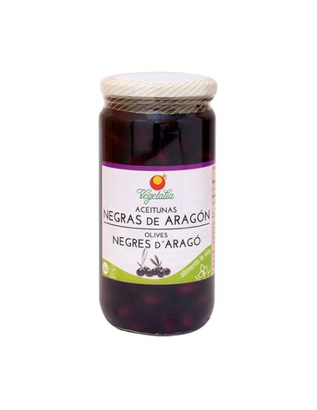 Olivas negras de Aragón 390 g Vegetalia