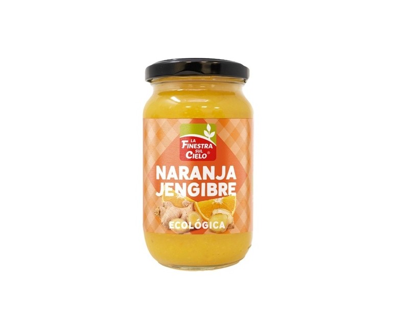 Compota de Naranja y Jengibre Bio 280 g La Finestra sul Cielo