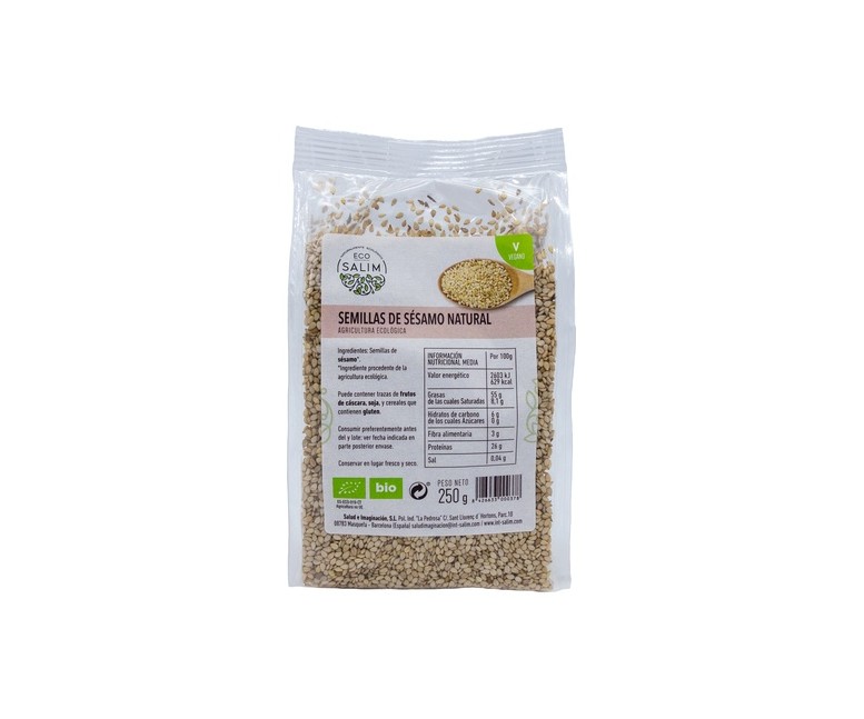Sésamo natural Bio 250 g Eco Salim