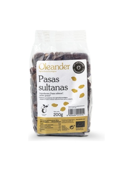 Pasas sultanas 200 g Oleander