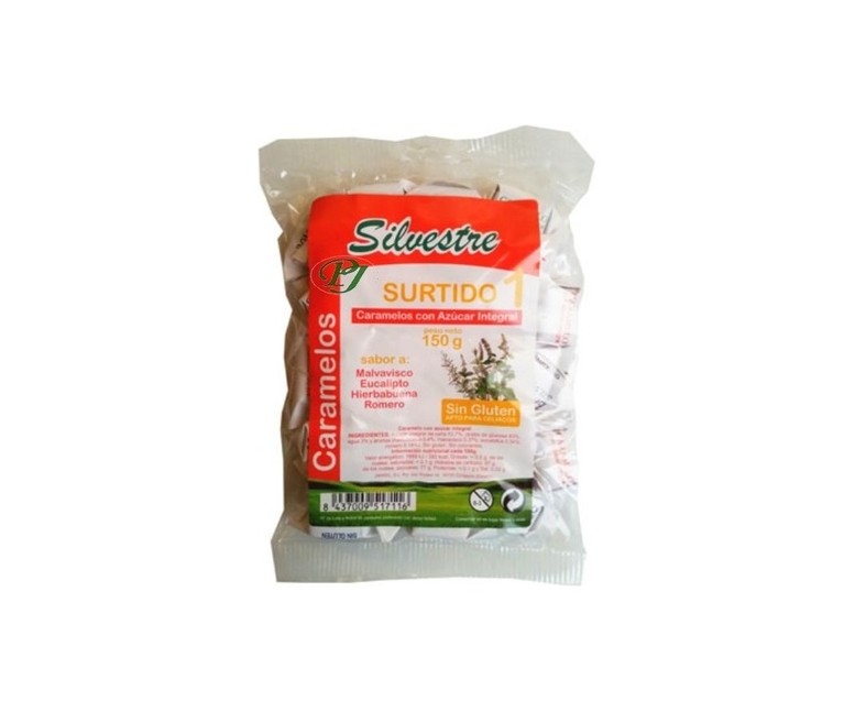 Surtido 1 caramelos 150 g Silvestre