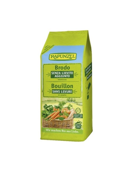 Caldo verduras brodo sin levadura 500 g de polvo Rapunzel