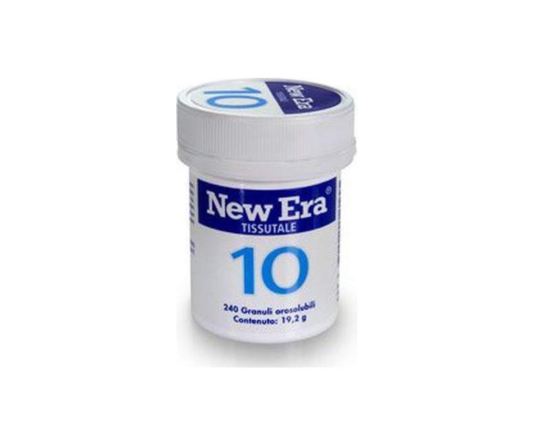 Schüssler 10 Natrium Sulfuricum 240 comprimidos sublinguales New Era