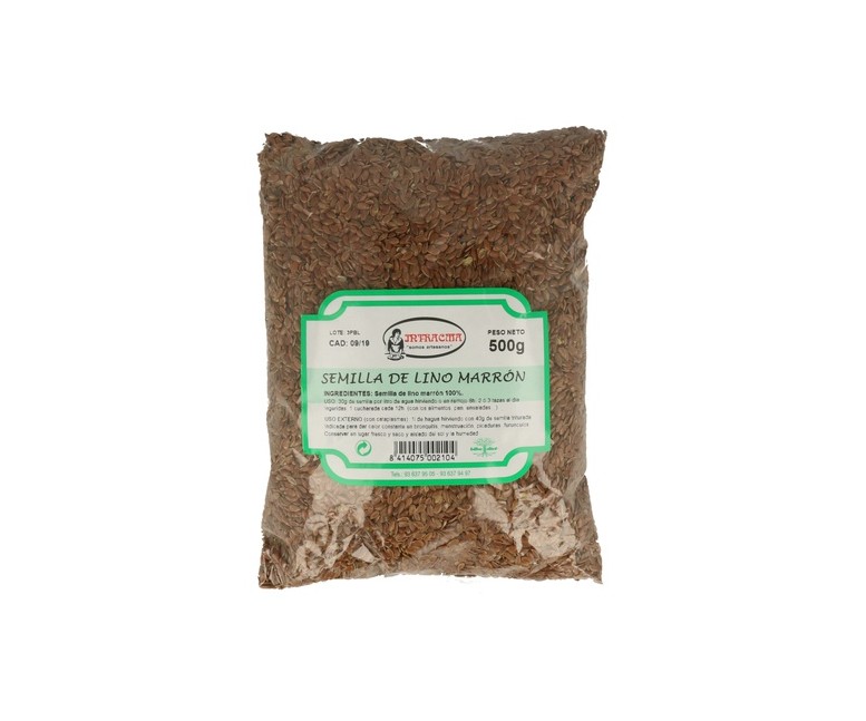Semilla Lino Marrón 500 g Intracma