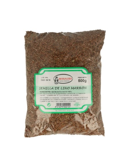 Semilla Lino Marrón 500 g Intracma