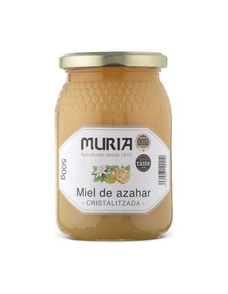 Miel de Azahar cristalizada 500 g Muria