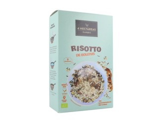 Risotto con setas Bio