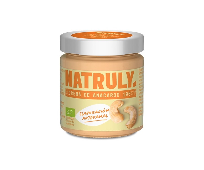 Crema de anacardo Bio 200 g Natruly
