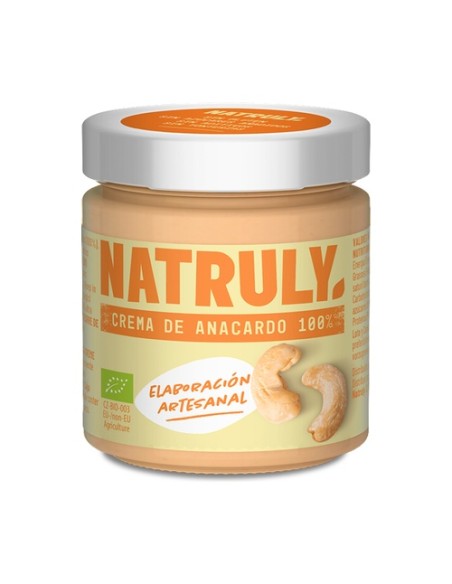 Crema de anacardo Bio 200 g Natruly
