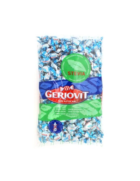 Caramelo de menta azul mini sin azúcar Geriovit 1 kg (Menta) Geriovit