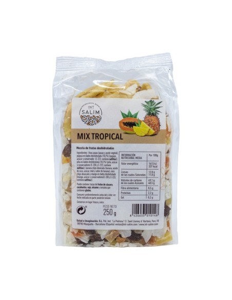 Mix tropical de frutas deshidratadas 250 g Int-Salim