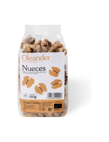 Medias nueces bio 150 g Oleander
