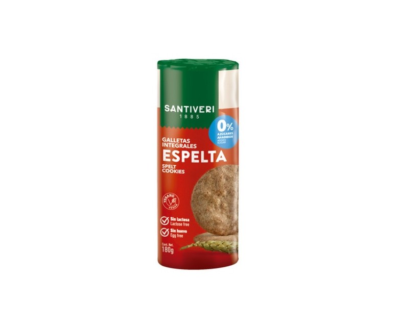 Galletas digestive con espelta 180 g Santiveri