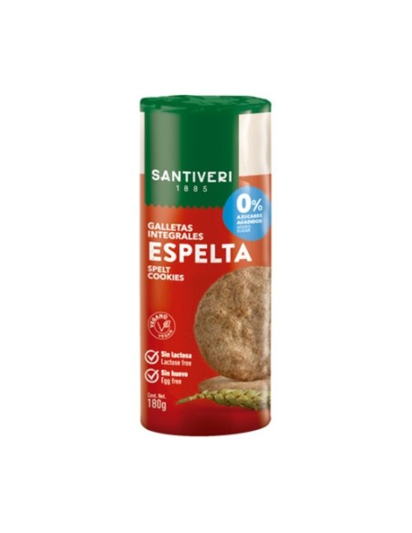Galletas digestive con espelta 180 g Santiveri