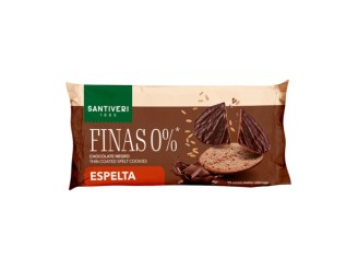 Galleta fina 0% bañada espelta