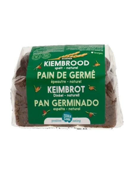 Pan Germinado Espelta Natural 400 g Terrasana