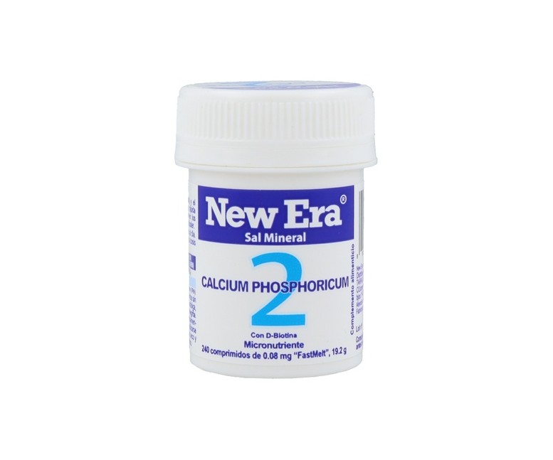 Schüssler 2 Calcium Phosphoricum 240 comprimidos sublinguales New Era