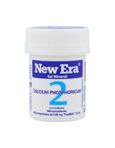 Schüssler 2 Calcium Phosphoricum 240 comprimidos sublinguales New Era