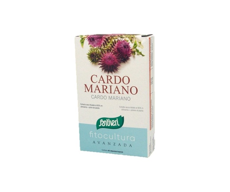 Cardo Mariano 40 cápsulas Santiveri