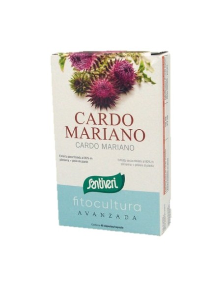Cardo Mariano 40 cápsulas Santiveri