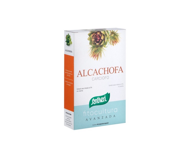 Alcachofa 40 cápsulas Santiveri