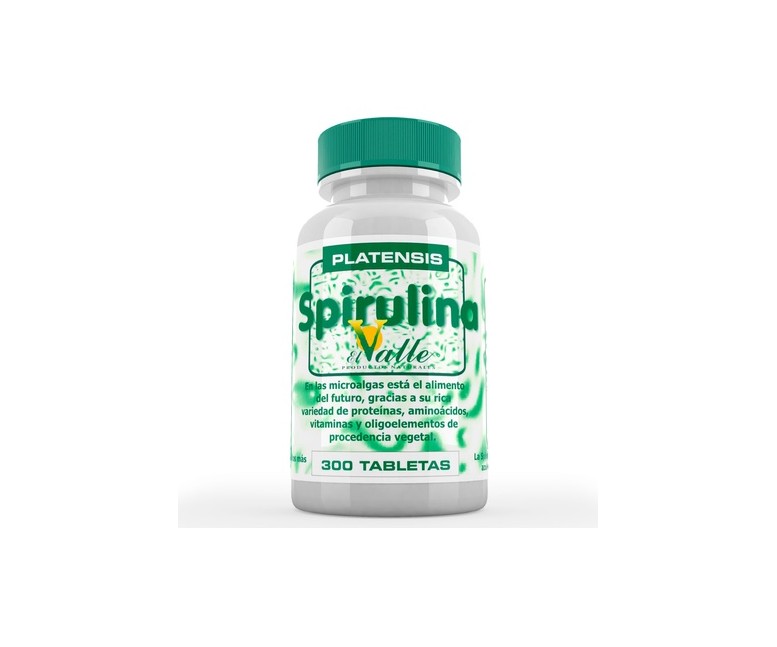 Espirulina 300 comprimidos de 400mg El Valle
