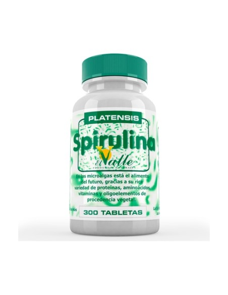 Espirulina 300 comprimidos de 400mg El Valle