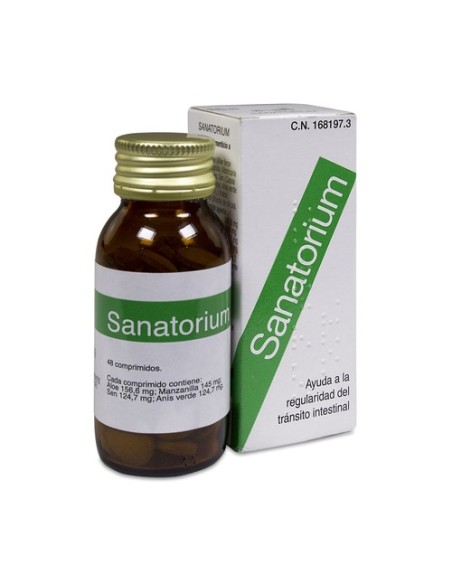 Sanatorium estreñimiento 48 comprimidos Santiveri