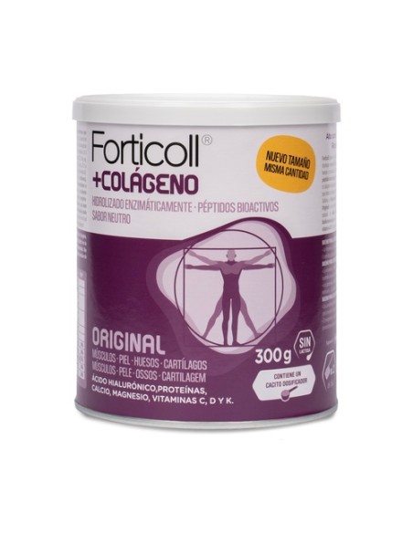 Colágeno péptidos bioactivos 300 g de polvo Forticoll