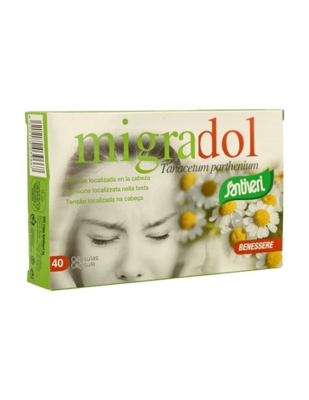 Migradol 40 cápsulas Santiveri