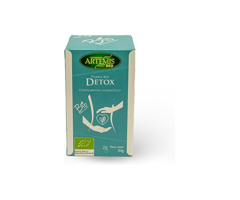 Tisana detox Eco 20 bolsitas infusoras Artemis