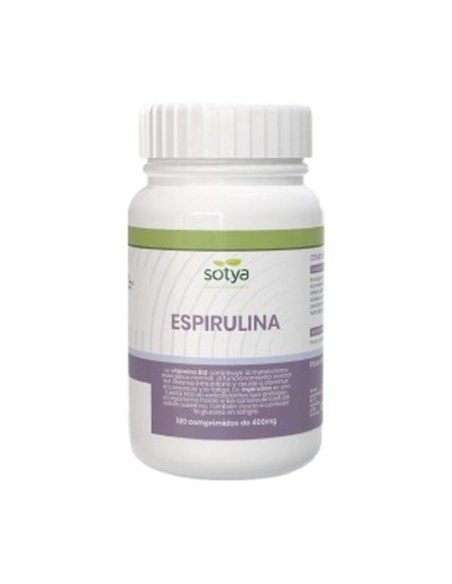 Espirulina 100 comprimidos de 400mg Sotya